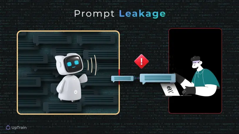 An example of a system prompt leakage